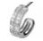 ORECCHINI POST FORATURA CRYSTAL EAR CUFF BJT993 - FARMAPRIME