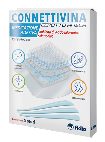 CEROTTO CONNETTIVINA HITECH 6 X 7 CM 5 PEZZI - FARMAPRIME