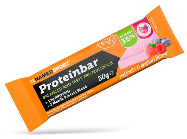 PROTEINBAR RED FRUITS & YOGHURT BARRETTA 50 G - FARMAPRIME