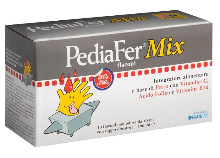 PEDIAFER MIX 10 FLACONI DA 10 ML - FARMAPRIME