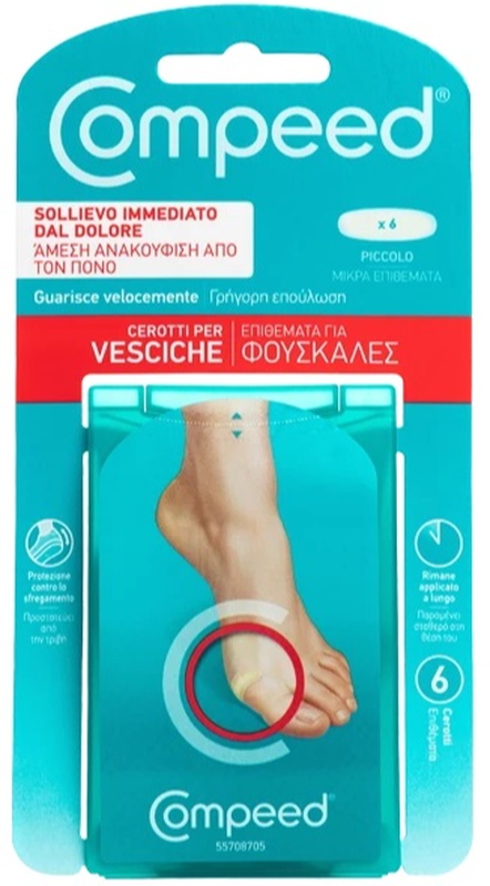 COMPEED CEROTTI PER VESCICHE PICCOLO 6 PEZZI - FARMAPRIME