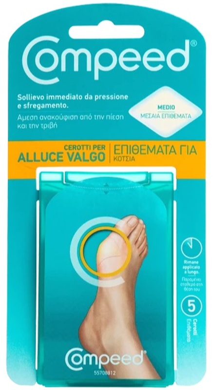COMPEED CEROTTI PER ALLUCE VALGO 5 PEZZI - FARMAPRIME