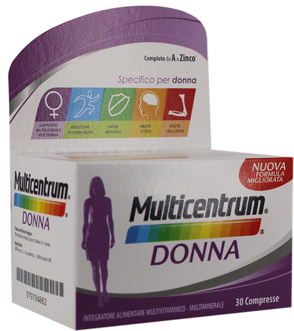 MULTICENTRUM DONNA 30 COMPRESSE - FARMAPRIME