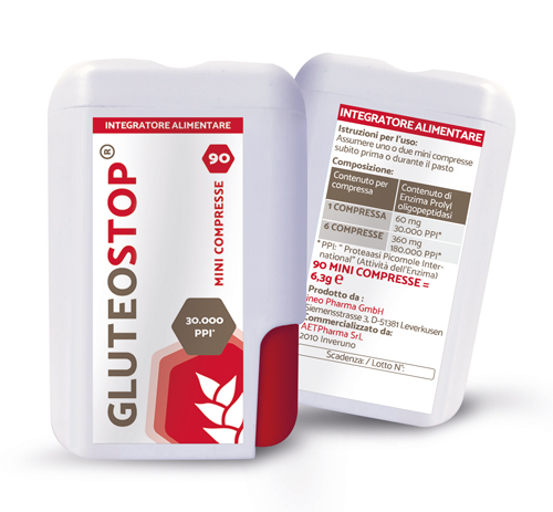 GLUTEOSTOP 90 MINI TABLETS - FARMAPRIME