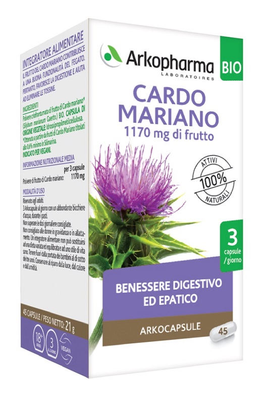 ARKO CAPSULE CARDO MARIANO 45 CAPSULE BIO - FARMAPRIME