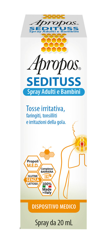APROPOS SEDITUSS SPRAY ADULTI/BAMBINI 20 ML - FARMAPRIME