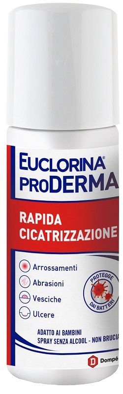 EUCLORINA PRODERMA RAPIDA CICATRIZZAZIONE SPRAY 125 ML - FARMAPRIME