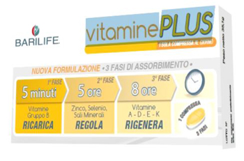 BARILIFE VITAMINE PLUS 30 COMPRESSE TRIFASE - FARMAPRIME
