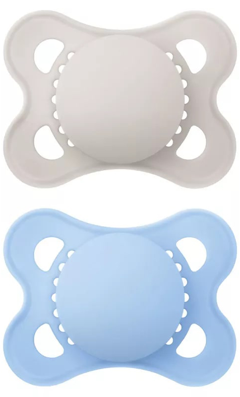 MAM SUCCHIETTO ORIGINAL 2-6 MESI SILICONE MASCHIO 2 PEZZI - FARMAPRIME