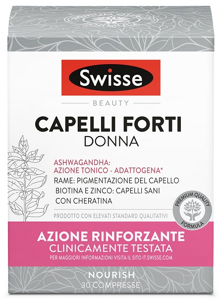 SWISSE CAPELLI FORTI DONNA 30 COMPRESSE - FARMAPRIME