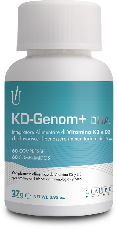 GLAUBER PHARMA KD-GENOM+ DNA 60 COMPRESSE - FARMAPRIME