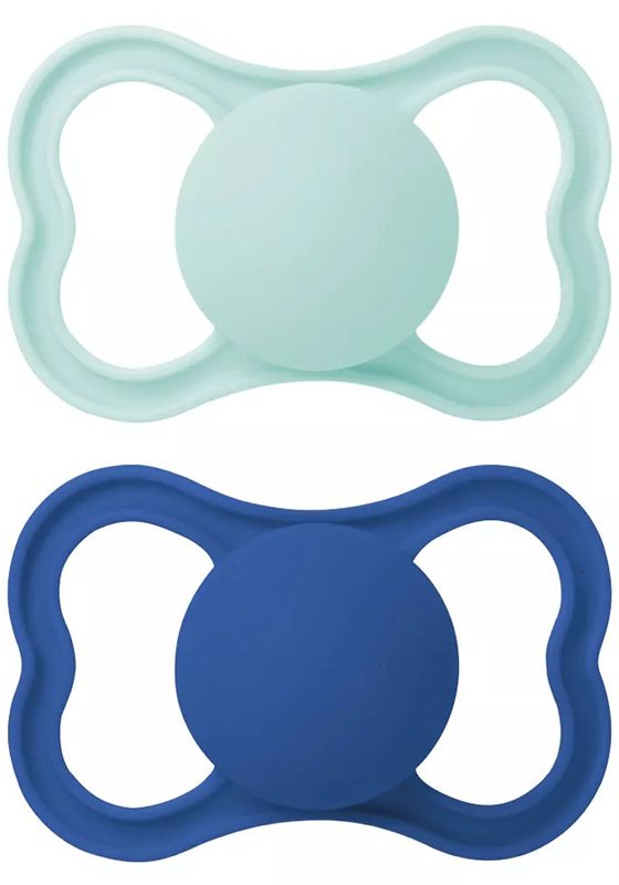 MAM AIR SUCCHIETTO 16+ MESI SILICONE MASCHIO 2 PEZZI - FARMAPRIME