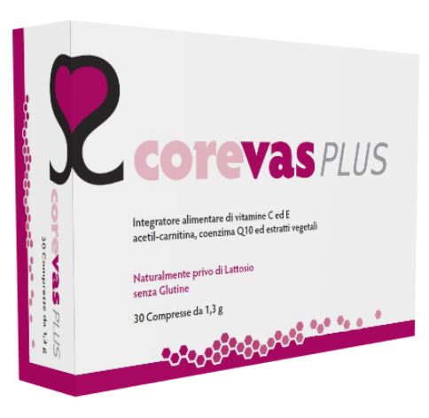 COREVAS PLUS 30 COMPRESSE - FARMAPRIME