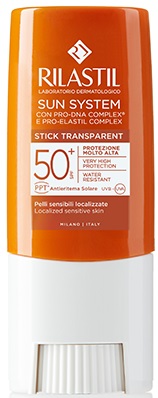 RILASTIL SUN SYSTEM PHOTO PROTECTION TERAPY SPF 50+ STICK TRASPARENTE 8,5 ML - FARMAPRIME
