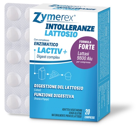 ZYMEREX INTOLLERANZE LATTOSIO 20 COMPRESSE RIVESTITE - FARMAPRIME