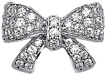 ORECCHINI BOW TIE CRYSTALS 12 MM - FARMAPRIME
