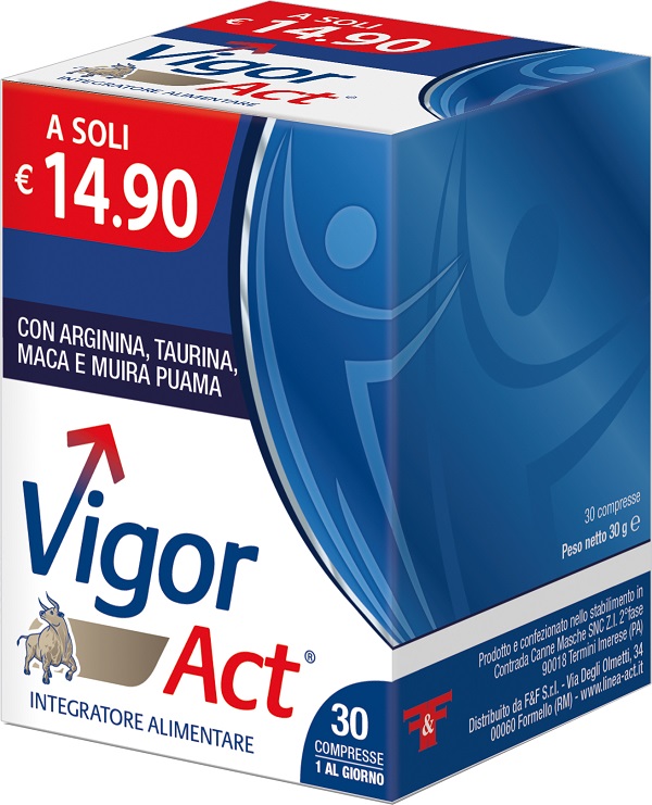 VIGOR ACT 30 COMPRESSE - FARMAPRIME