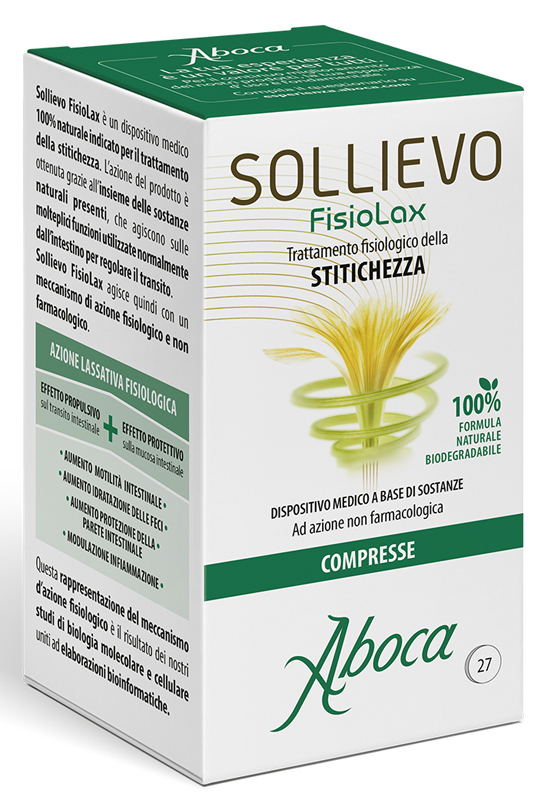 SOLLIEVO FISIOLAX 27 COMPRESSE - FARMAPRIME
