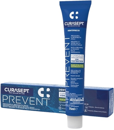CURASEPT PREVENT DENTIFRICIO 75 ML - FARMAPRIME