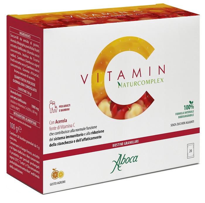VITAMIN C NATURCOMPLEX 20 BUSTINE - FARMAPRIME