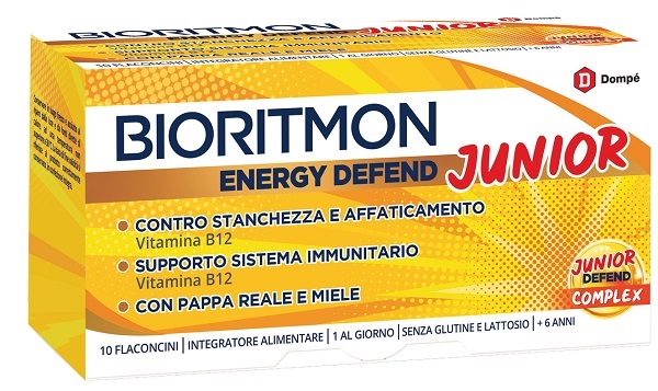 BIORITMON ENERGY DEFEND JUNIOR 10 FLACONCINI 10 ML - FARMAPRIME
