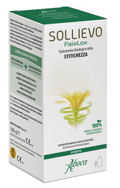 SOLLIEVO FISIOLAX SCIROPPO 180 G - FARMAPRIME