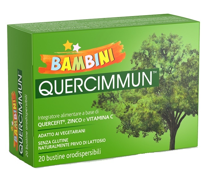 QUERCIMMUN BAMBINI 20 BUSTINE OROSOLUBILI - FARMAPRIME