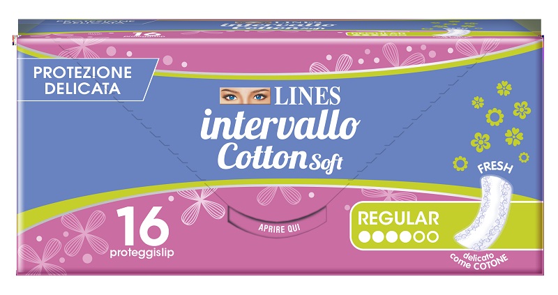 PROTEGGISLIP LINES INTERVALLO COTTON SOFT FRESH DISTESI 16 PEZZI - FARMAPRIME