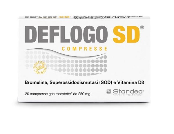 DEFLOGO SD 20 COMPRESSE GASTROPROTETTE SENZA GLUTINE SENZA LATTOSIO - FARMAPRIME