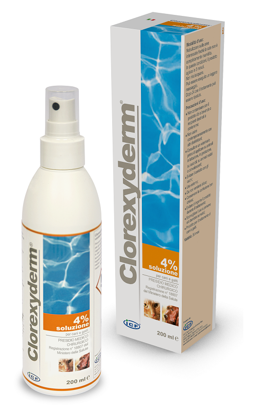 CLOREXYDERM SOLUZIONE 4% 200 ML - FARMAPRIME