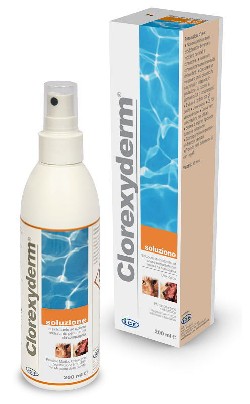 CLOREXYDERM SOLUZIONE 200 ML - FARMAPRIME