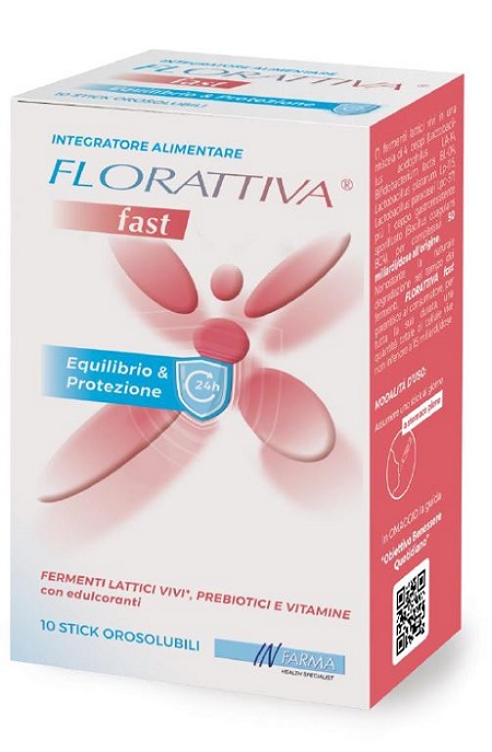 FLORATTIVA FAST 10 STICK OROSOLUBILI - FARMAPRIME