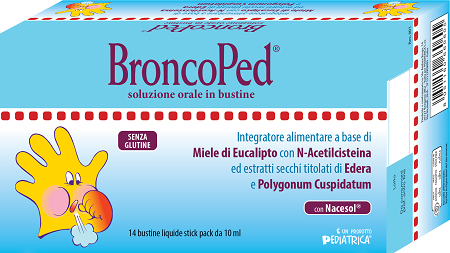 BRONCOPED SOLUZIONE ORALE 14 BUSTINE STICK PACK DA 10 ML - FARMAPRIME