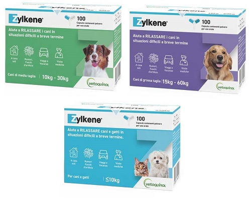 ZYLKENE CANI TAGLIA MEDIA 10-30KG 100 CAPSULE 225 MG - FARMAPRIME