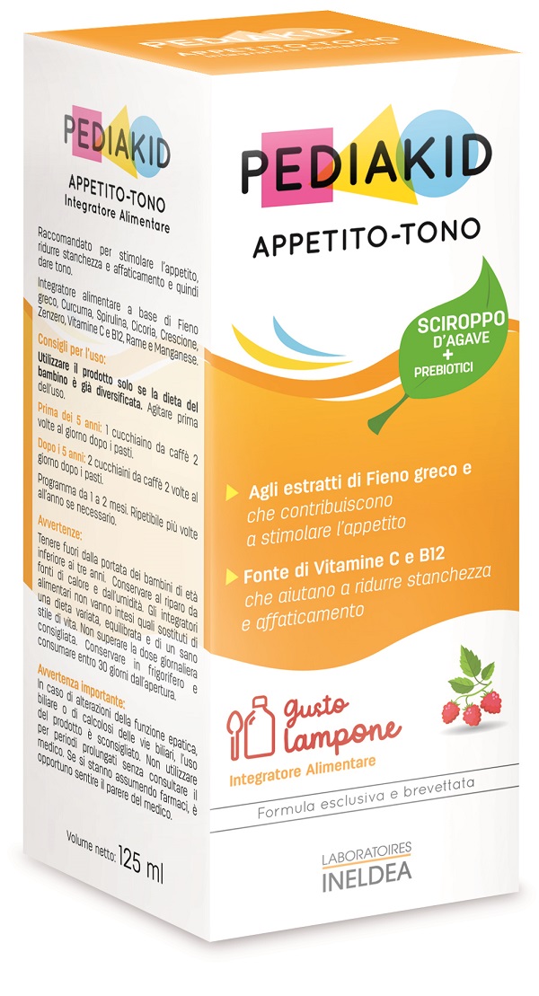 PEDIAKID APPETITO E TONO SCIROPPO 125 ML - FARMAPRIME