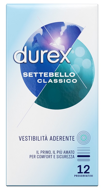 PROFILATTICO DUREX SETTEBELLO CLASSICO 12 PEZZI - FARMAPRIME