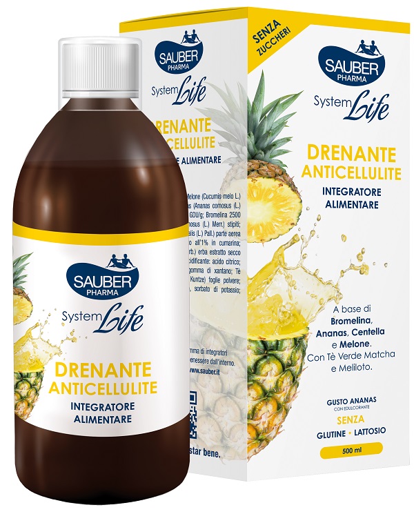 SAUBER DRENANTE ANTICELLULITE 500 ML - FARMAPRIME