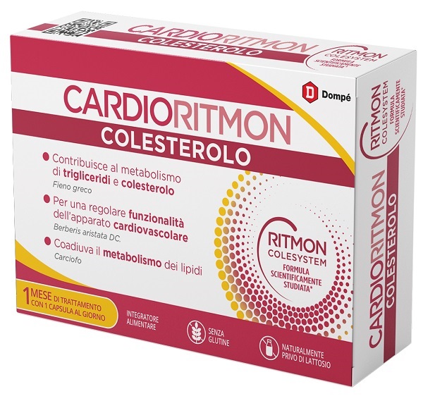 CARDIORITMON COLESTEROLO 30 CAPSULE - FARMAPRIME