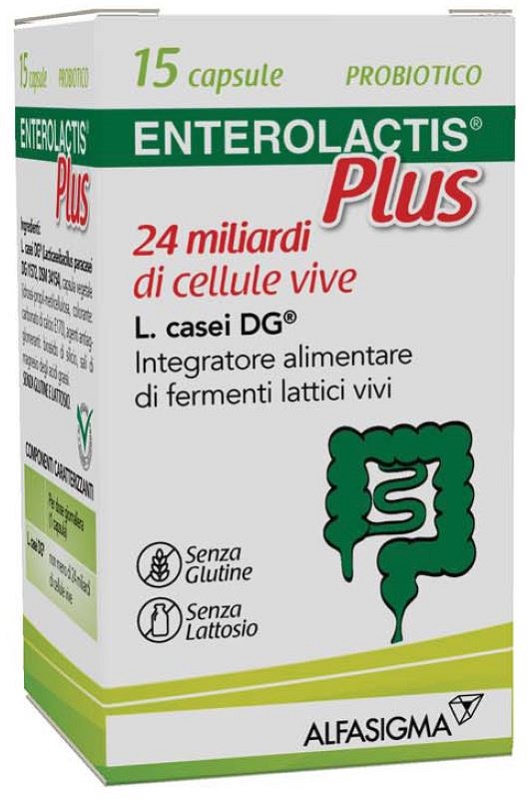 ENTEROLACTIS PLUS 15 CAPSULE - FARMAPRIME