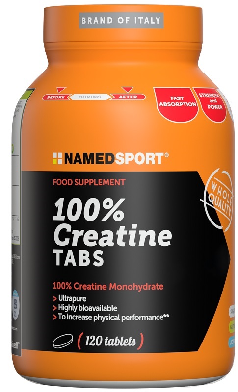 100% CREATINE TABS RB 120 COMPRESSE - FARMAPRIME