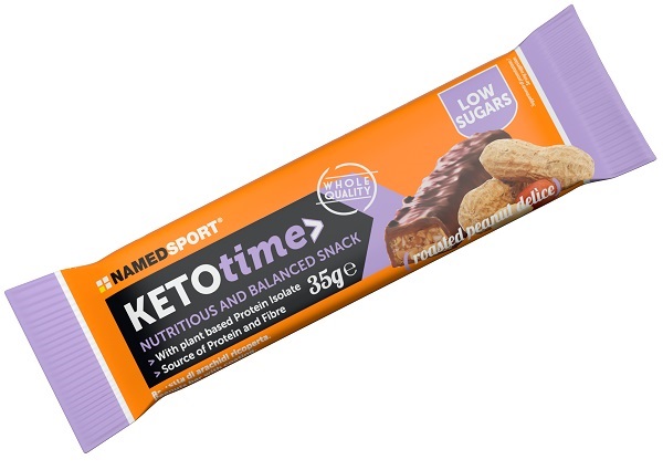 KETOTIME BAR ROASTED PEANUT 35 G - FARMAPRIME