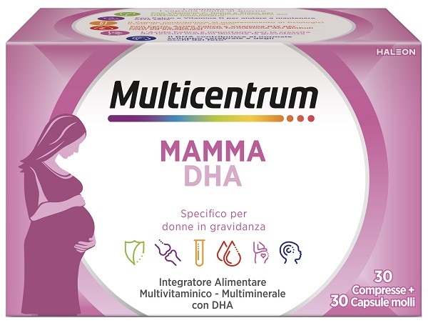 MULTICENTRUM MAMMA DHA 30 COMPRESSE + 30 CAPSULE - FARMAPRIME