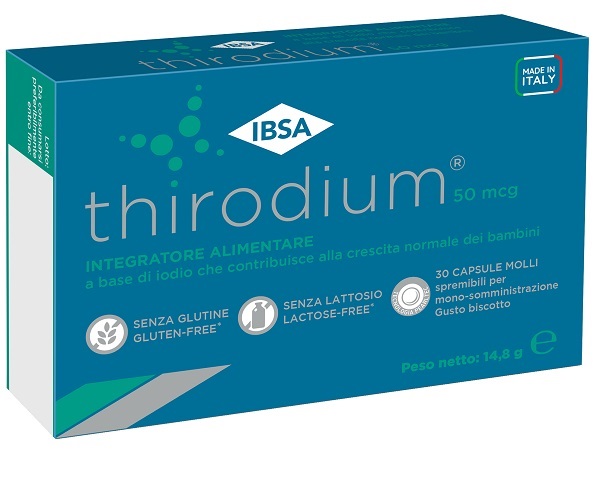 THIRODIUM 50MCG 30 CAPSULE MOLLI NUOVA FORMULAZIONE - FARMAPRIME