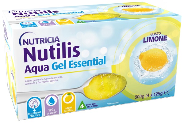 NUTILIS AQUA GEL LIMONE 4 PEZZI DA 125 G - FARMAPRIME