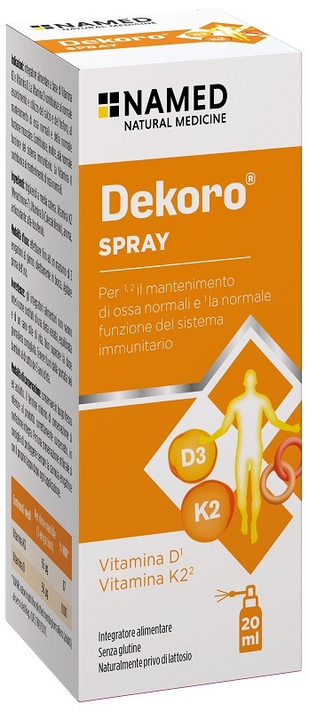 DEKORO SPRAY 20 ML SENZA GLUTINE, NATURALMENTE PRIVO DI LATTOSIO - FARMAPRIME