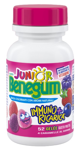 BENEGUM J IMMUNO + RICARICA FRUTTI ROSSI 156 G - FARMAPRIME