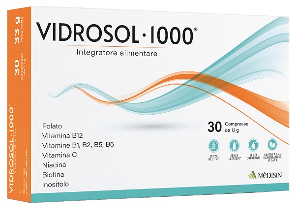 VIDROSOL 1000 30 COMPRESSE - FARMAPRIME