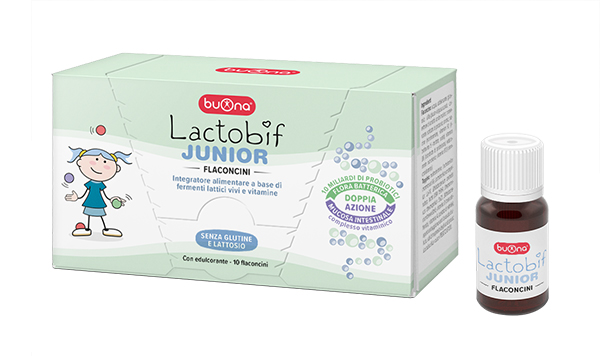 LACTOBIF JUNIOR 10 FLACONCINI DA 10 ML - FARMAPRIME